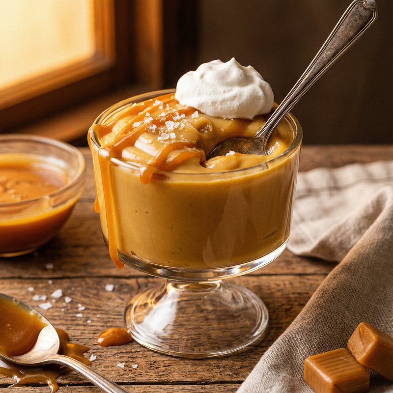 Caramel Protein Pudding