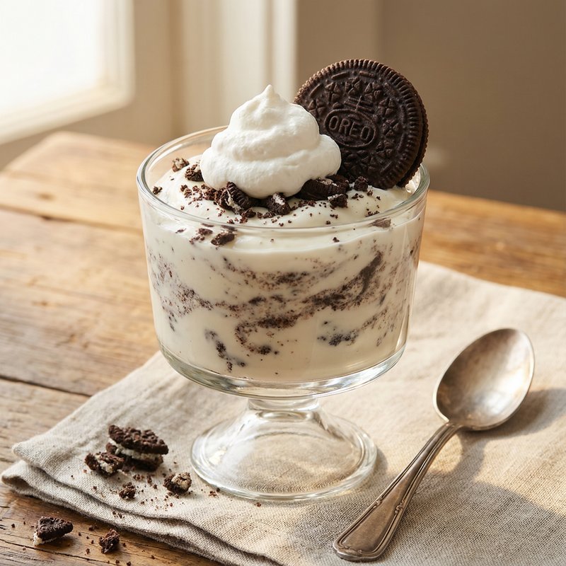 Cookies and Cream Protein Pudding