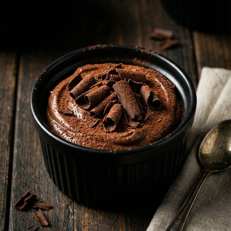 Double Chocolate Protein Mousse