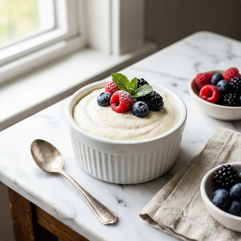 Vanilla Bean Protein Mousse